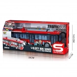 Hračka trolejbus so svetelnými a zvukovými efektmi