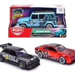 auto na zotrvačník pullback racer 15 cm s otvárateľnými dverami