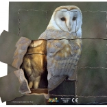 Just Jigsaws Sova a jej životný cyklus - drevené vrstvené puzzle