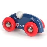Policajné drevené mini auto Vilac