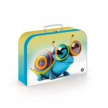 Detský lamino kufrík Slimák