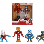 Sada kovových figúrok MARVEL AVENGERS 6 cm – 4 ks