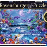 RAVENSBURGER puzzle svietiace v tme – čarovný svet 500 dielikov