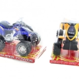 Plastová štvorkolka na zotrvačník