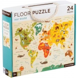 Petit Collage podlahové puzzle Náš svet