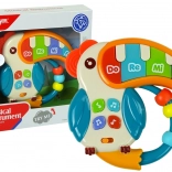 Hudobné Pianko Papagáj Zvuky Svetlá Korálky