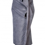 Cozy Noxxiez hrejivá deka s kapucňou mačka a labkovými vreckami