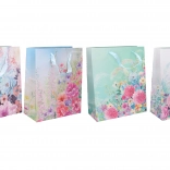 Darčeková taška L, 40 × 30 × 12 cm – mix celoročných motívov