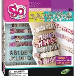 SO BEADS sada na výrobu šperkov – náramky so správami