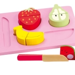 Small Foot krájacie ovocie na doske