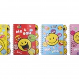 Poznámkový blok Smajlík s krúžkovou väzbou