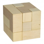 Detoa drevený hlavolam kocka