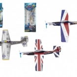 Hádzadlo penové lietadlo 24 cm – mix farieb