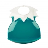 Plastový podbradník s golierom Deep Peacock