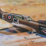 Model lietadla Curtiss P-40K Kittyhawk Mk. III 1/72