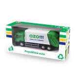 Kovové smetiarske auto s logom OZO