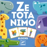 Puzzle kocky so zvieratkami zo Zoo od Djeco