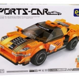 Malý mechanik – závodné auto, stavebnica 203 ks