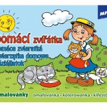 Omaľovánky Domáce Zvieratká pre Deti