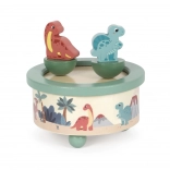 Malá noha hracia skrinka s dinosaurami