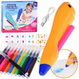 Graffiti airbrush pero – kreatívna sada na sprejové maľovanie