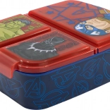 Box na desiatu Avengers s viacerými priehradkami