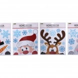 Vianočná dekorácia na stenu alebo okno