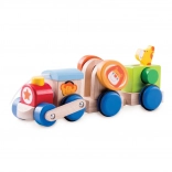 Drevený vláčik safari