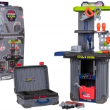 detský 3v1 kufríkový pracovný ponk Cool Tools s príslušenstvom