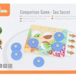 viga porovnávacia hra nájdi rozdiely – morské zvieratá