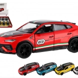 Auto Lamborghini Urus Performante 1:40 kovové 13 cm 4 farby na spätný chod
