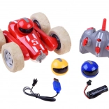Akrobatické RC auto 360° so svetlami, zvukmi a vymeniteľnými prilbami