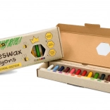 Medenka voskové pastelky - 12 kusov