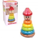 Drevená veža pre deti 17 cm