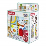 Mäkké textilné kocky milované zvieratká