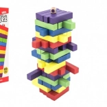 Drevená veža skladacia hra