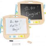 2Kids Toys magnetická obojstranná stolová tabuľa s počítadlom