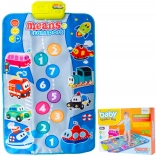 Interaktívna podlahová hracia podložka – vozidlá