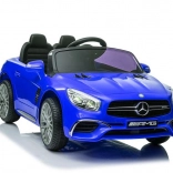Detské elektrické autíčko Mercedes-AMG SL65 S, lakované modré