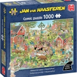Jumbo puzzle Jan van Haasteren letný festival 1000 dielikov