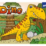 Omaľovánky dinosaury MFP A5