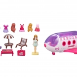 Lietadlo s bábikou a príslušenstvom 28 cm