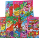 Detské omaľovánky – jednoduché obrázky na vyfarbovanie