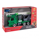 skrutkovacie auto s výsuvným záchranným košom