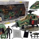 Vojenská sada so svetlami a zvukmi