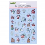 Samolepky pop up Vianoce 25 × 14,5 cm