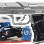 Kovová policajná kapslíková pištoľ, 8-ranová PRONTO INTERVENTO