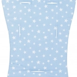 Mäkká podložka do kočíka Chipolino Blue Stars