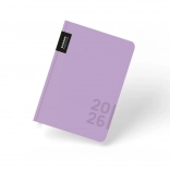 Denný diár A5 2026 PASTELINI fialová