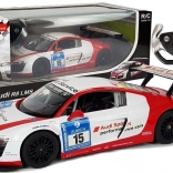 Rastar Audi R8 LMS diaľkovo ovládané auto 1:14 bielo-červené